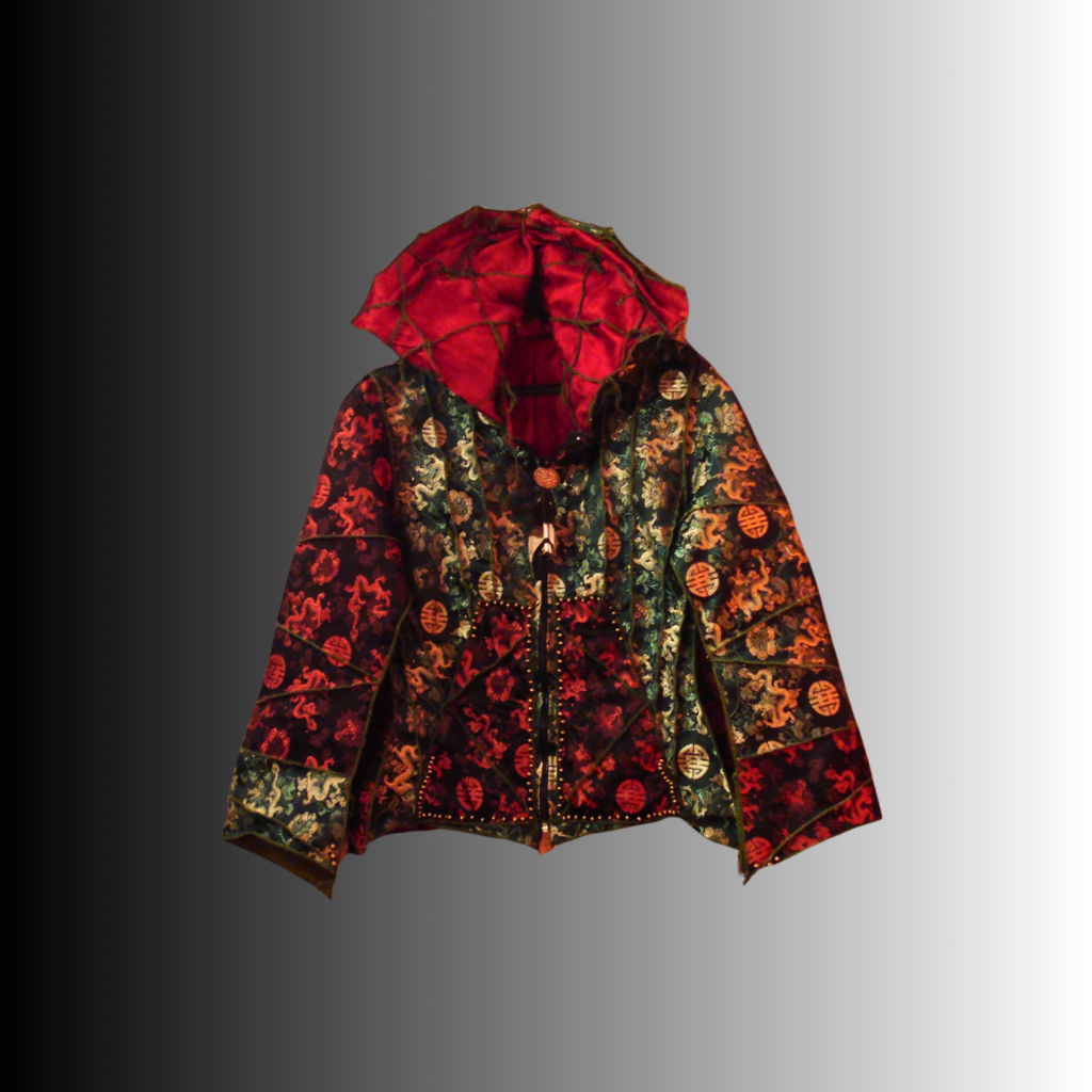 spring red jacket