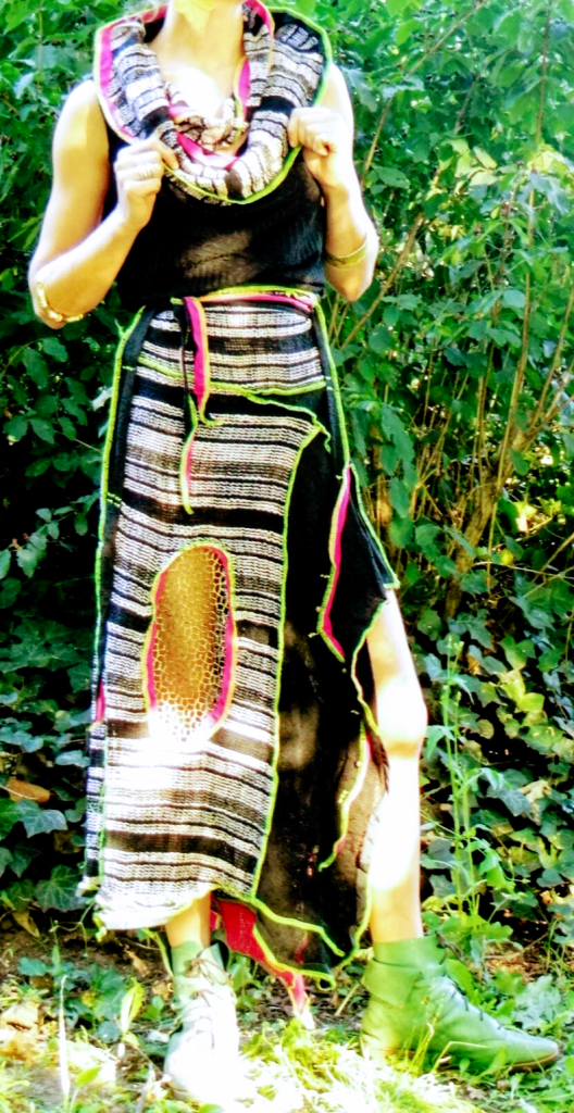 spring striped dress_InPixio