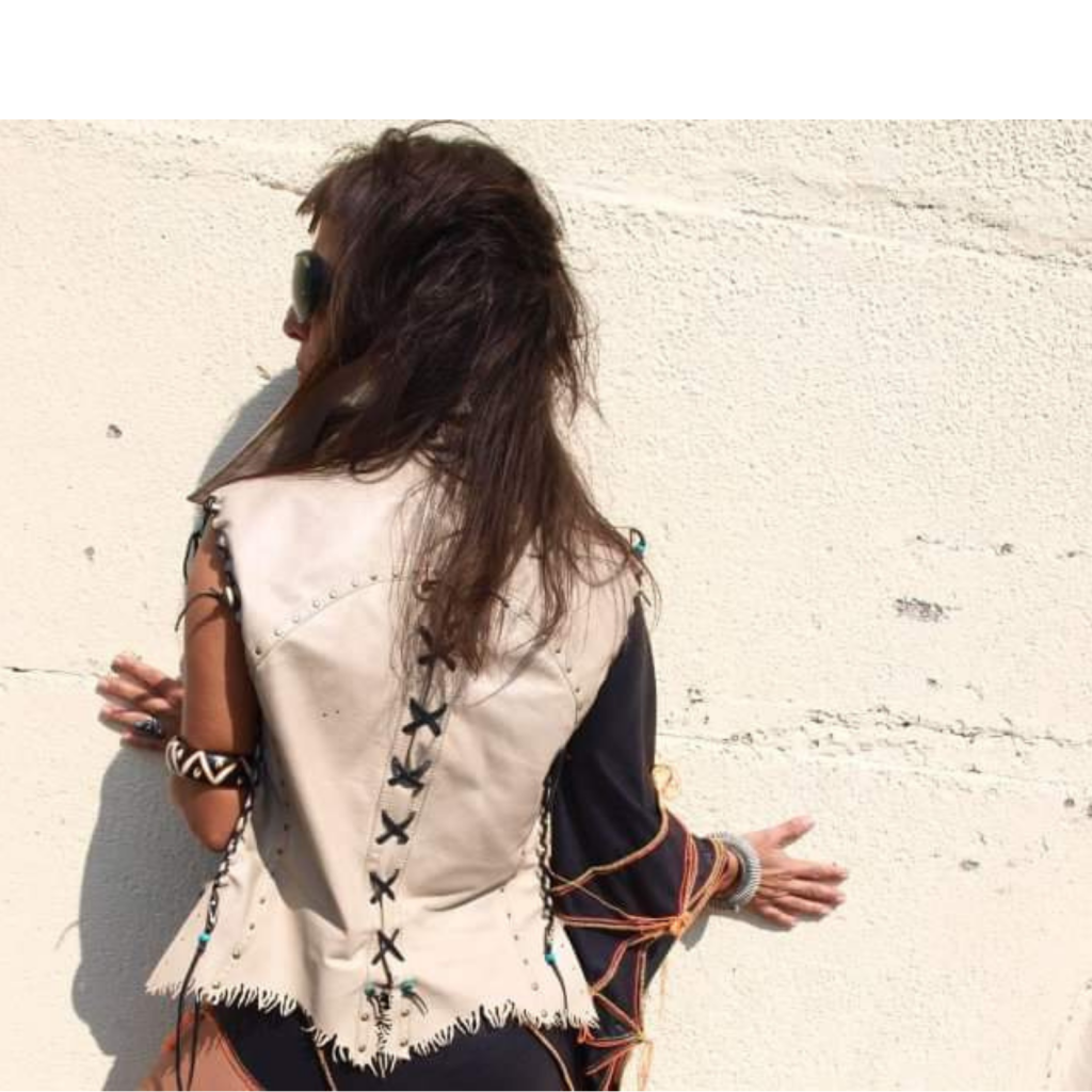spring vanda with white vest