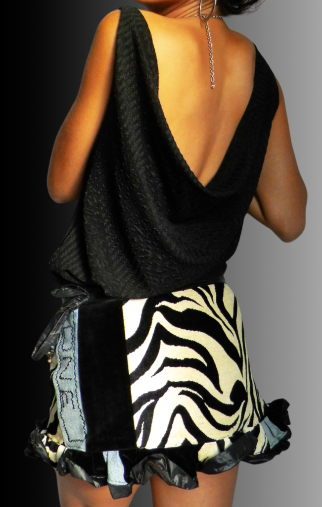spring zebra skirt_InPixio